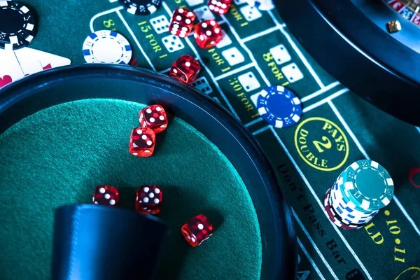 Live dealer distributing cards